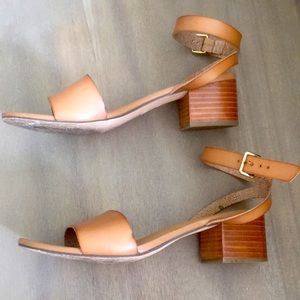 Tab sandals, size 7,5, J.Crew